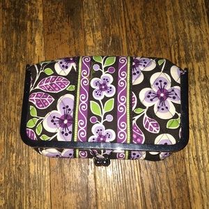 Floral vera bradley makeup clutch